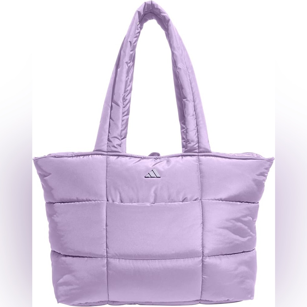 adidas Quilted Tote – Puffer Shoulder Bag